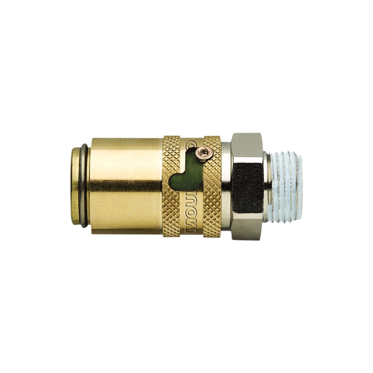SAFETY COUPLING, TYPE TS, MALE THREADED