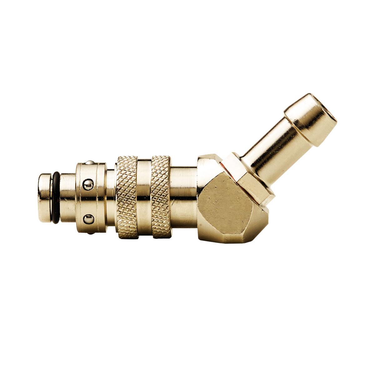 Coupling, 45° Hose Tail