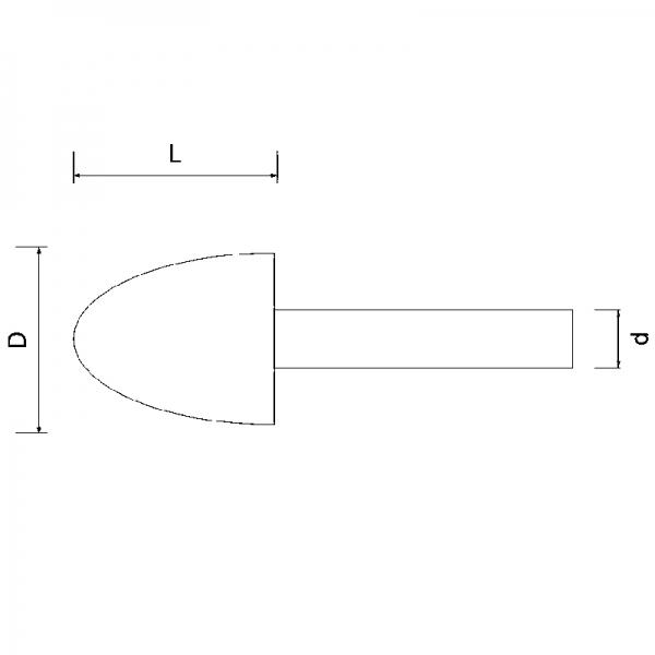 Felt Bobs Cone shape