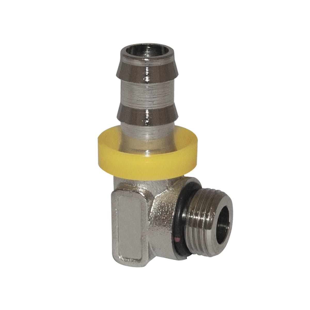 Vinkel slangenippel Push Lock (French Matic Series 9)