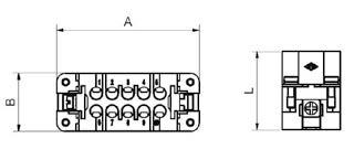 Male Insert 25 Poles