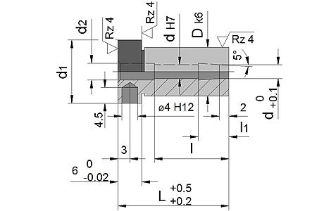 HSB 53 Modholdsbøsning