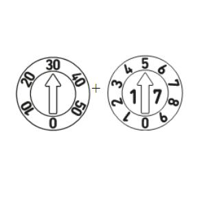 Type D + E (Måned + år)