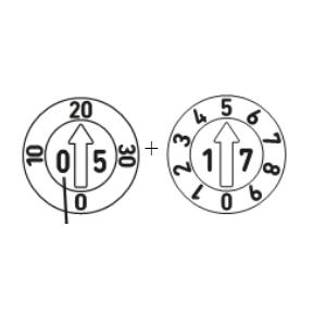 Type L+E (dag, måned + år)