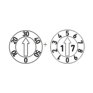Type D+E (Måned+ år)