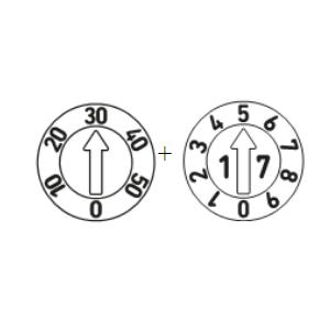 Type D +E (Måned + år)