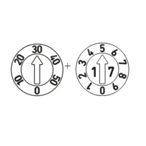Type D + E (Måned + år)