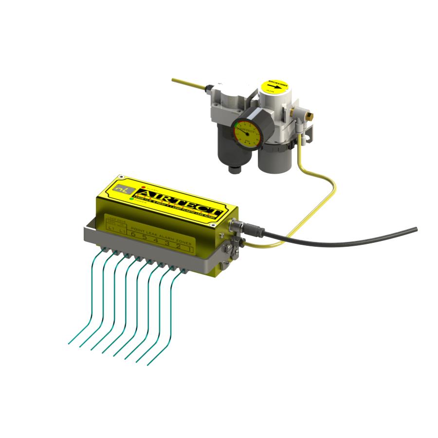  Airtect Ultimate Modular Hot Runner Leak Detection Manifold with Handle Release