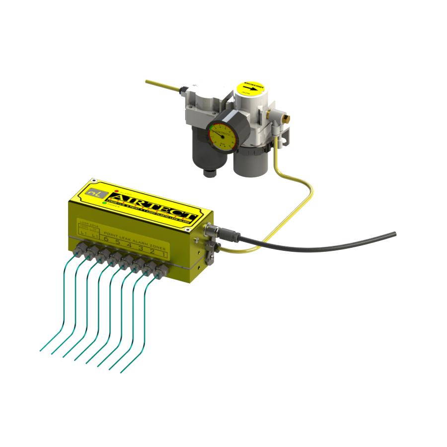 Airtect Ultimate Modular Hot Runner Leak Detection Manifold with Screw Release