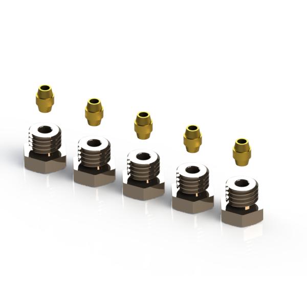 Airtect Nut and Olive Set for Stainless Steel Tubing