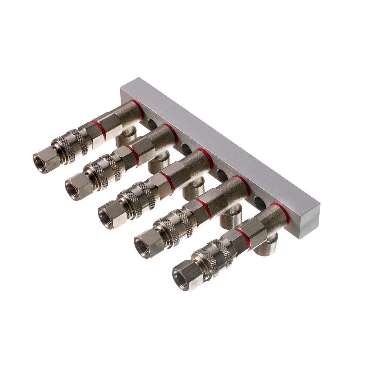 Pneumatic connection for quick changer CA.SWM 14 14 8