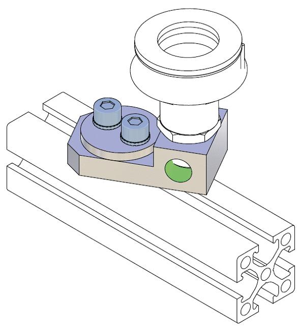 Justerbar holder