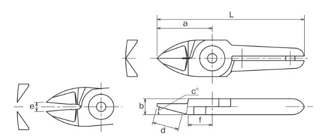 Standard Blades, 15° 