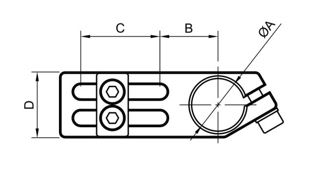 Medium Angle Clamp